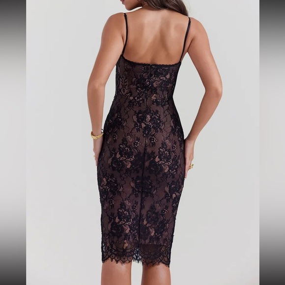 House of CB escala midi dress - Picture 3 of 9